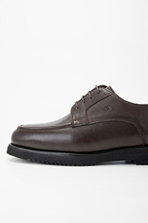 Valmenti Erkek Kahverengi Hakiki Deri Casual Ayakkabı 01 130876 ERK AYK SK23/24