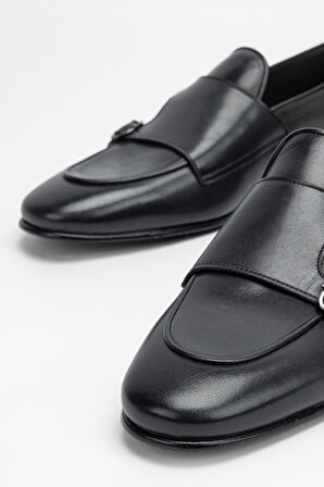 Valmenti Erkek Gri Hakiki Deri Klasik Ayakkabı 342 7411 ERK AYK SK23/24