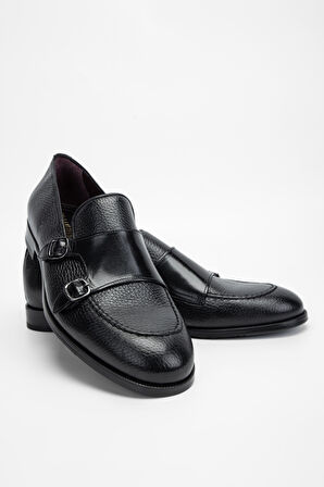 Valmenti Erkek Siyah gyk Hakiki Deri Loafer Ayakkabı 342 8149 ERK AYK SK23/24