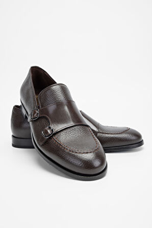 Valmenti Erkek Kahve gyk Hakiki Deri Loafer Ayakkabı 342 8149 ERK AYK SK23/24