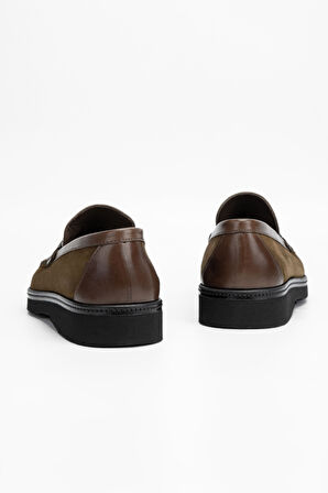 Valmenti Erkek Taba Süet Hakiki Deri Loafer Ayakkabı 342 8001 ERK AYK SK23/24