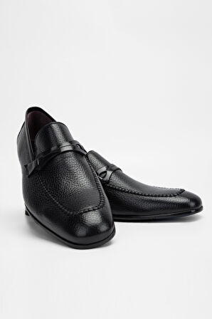 Valmenti Erkek Siyah gyk Hakiki Deri Loafer Ayakkabı 342 8713 ERK AYK SK23/24