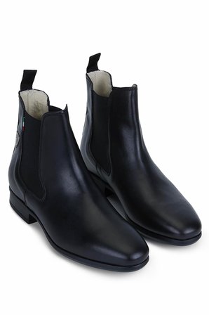 Tattini Unisex Hakiki Deri Siyah Binici Botu 990 ALANO BOT SIYAH