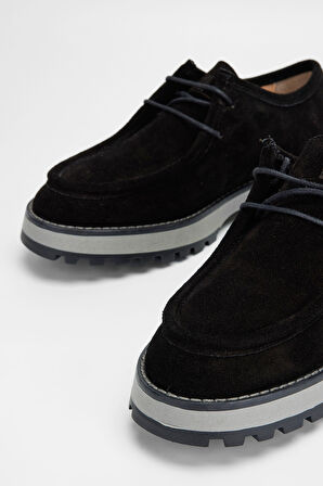 Valmenti Kadın Siyah Süet Hakiki Deri Casual Ayakkabı 902 3436 BN AYK SK23/24