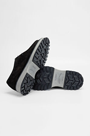 Valmenti Kadın Siyah Süet Hakiki Deri Casual Ayakkabı 902 3436 BN AYK SK23/24