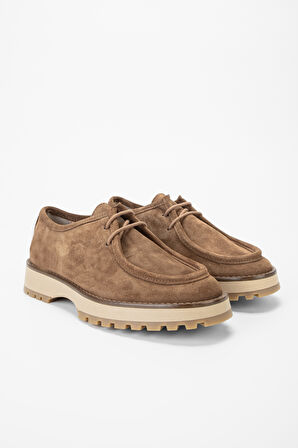 Valmenti Kadın Taba Süet Hakiki Deri Casual Ayakkabı 902 3436 BN AYK SK23/24