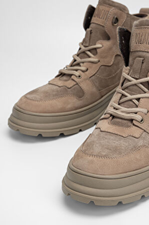 Valmenti Erkek Vizon Nubuk Hakiki Deri Casual Bot 324 833 ERK BOT SK23/24