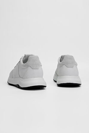 Valmenti Erkek Kırık Beyaz Hakiki Deri Sneakers & Spor Ayakkabı 698 984-9 ERK AYK SK23/24