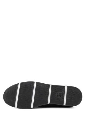 Tamer Tanca Erkek Hakiki Deri Siyah Deri Casual Ayakkabı 128 241339 ERK AYK Y24 SIYAH DR