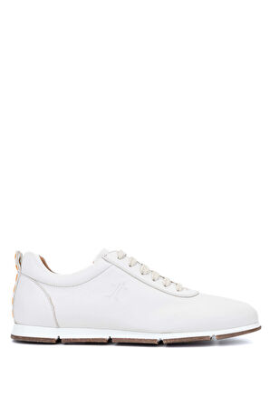 Tamer Tanca Erkek Hakiki Deri Bej Casual Ayakkabı 128 241339 ERK AYK Y24 BEJ DR