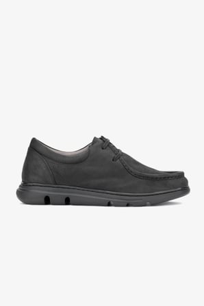 Valmenti Agatho Erkek Siyah Nubuk Hakiki Deri Sneakers & Spor Ayakkabı 128 243210 ERK AYK Y24