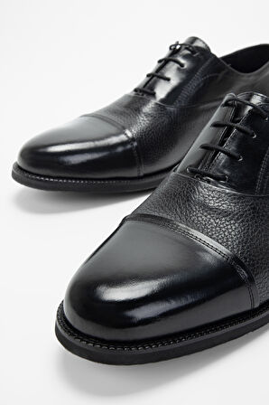 Valmenti BroborusErkek Siyah Bfl/syh Hakiki Deri Klasik Ayakkabı 537 3387 ERK AYK SK23/24