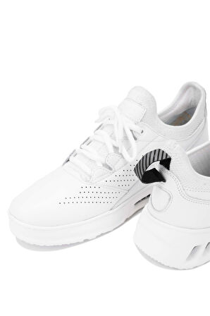 Tamer Tanca Erkek Hakiki Deri Beyaz Sneakers & Spor Ayakkabı 381 19463 ERK AYK Y24 BEYAZ
