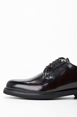 Tamer Tanca Erkek Hakiki Deri Bordo Klasik Ayakkabı 285 3766 ERK AYK SK23/24 BORDO ACMA