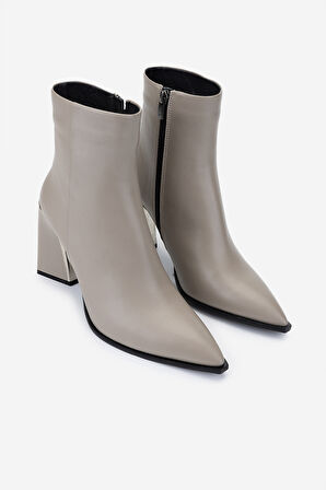 Valmenti Kadın Hakiki Deri Vizon Topuklu Bot 33 54360 BN BOT SK23/24 VIZON DR