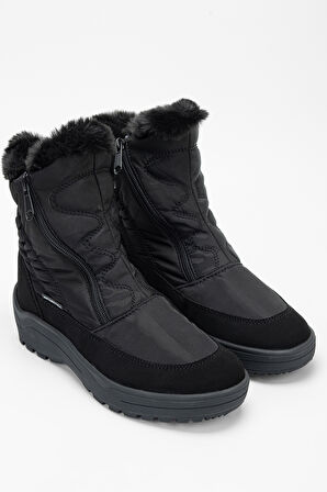 Effetre Kadın Deri & Tekstil Siyah Kar Botu 516 4841 BN BOT SK23/24 NERO