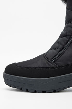 Effetre Kadın Deri & Tekstil Siyah Kar Botu 516 4841 BN BOT SK23/24 NERO