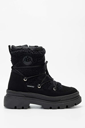 Effetre Kadın DERI/KURK Siyah Kar Botu 516 8715 BN BOT SK23/24 NERO