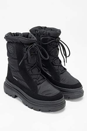 Effetre Kadın Deri & Tekstil Siyah Kar Botu 516 8723 BN BOT SK23/24 NERO