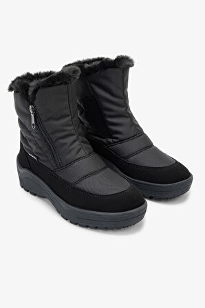 Effetre Kadın Deri & Tekstil Siyah Kar Botu 516 4898 BN BOT SK23/24 NERO