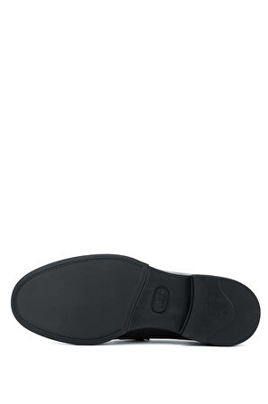 Tamer Tanca Erkek Hakiki Deri Siyah Loafer Ayakkabı 537 3392 ERK AYK Y24 SIYAH BFL