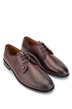 Tamer Tanca Erkek Hakiki Deri Fındık Klasik Ayakkabı 537 3259 ERK AYK SK23/24 FINDIK ANL