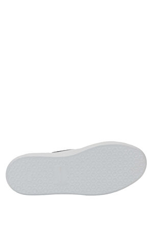 Tamer Tanca Erkek Hakiki Deri Beyaz Sneakers & Spor Ayakkabı 987 098 ERK AYK Y24 BEYAZ/LACI