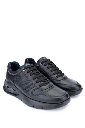 Callaghan Erkek Hakiki Deri Siyah Sneakers & Spor Ayakkabı 618 45420 ERK AYK SK23/24 NEGRO