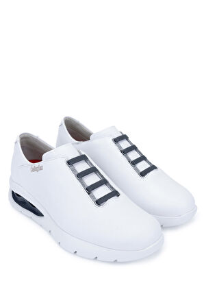 Callaghan Erkek Hakiki Deri Beyaz/Lacivert Sneakers & Spor Ayakkabı 618 45414 ERK AYK SK22/23 GRAIN/BLANCO
