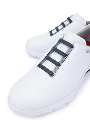 Callaghan Erkek Hakiki Deri Beyaz/Lacivert Sneakers & Spor Ayakkabı 618 45414 ERK AYK SK22/23 GRAIN/BLANCO