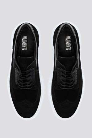 Valmenti AlettaErkek Siyah Süet Hakiki Deri Sneakers & Spor Ayakkabı 352 20336 ERK AYK Y24