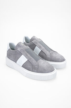 Valmenti EmmaErkek Taş Süet Hakiki Deri Sneakers & Spor Ayakkabı 352 20074 ERK AYK Y24