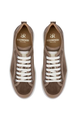 Redwood Erkek Hakiki Deri Kahverengi Sneakers & Spor Ayakkabı 1022 16525 ERK AYK Y24 MARRONE