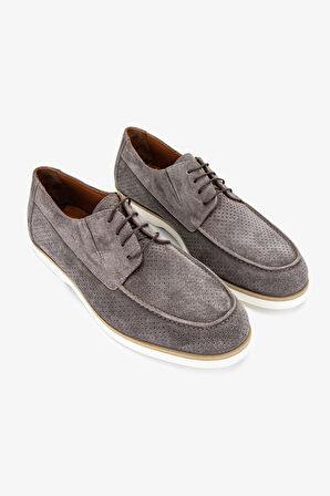 Valmenti Major Erkek Bej Süet Hakiki Deri Casual Ayakkabı 537 3397 ERK AYK Y24