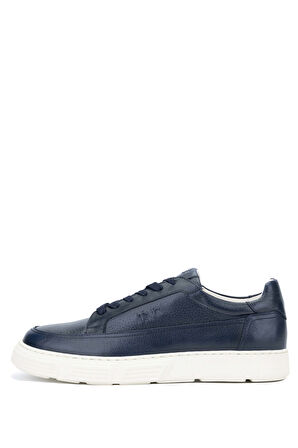 Tamer Tanca Erkek Hakiki Deri Lacivert Sneakers & Spor Ayakkabı 233 4610 ERK AYK Y24 LACIVERT