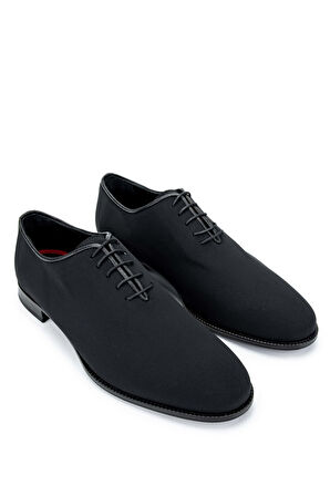 Tamer Tanca Erkek Tekstil Siyah Streç Klasik Ayakkabı 537 5008 ERK AYK Y24 SIYAH STREC