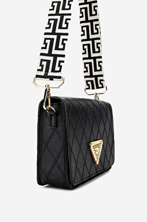 Dolce Kadın Suni Deri Siyah Kap Postacı Çanta 1025 248056-1 BN CANTA Y24 BLACK KAP