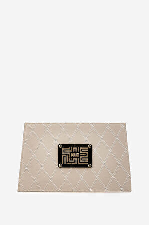 Dolce Kadın Suni Deri Bej Kap Postacı Çanta 1025 248082-3 BN CANTA Y24 BEIGH KAP