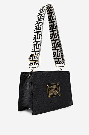 Dolce Kadın Suni Deri Siyah Kap Postacı Çanta 1025 248082-3 BN CANTA Y24 BLACK KAP