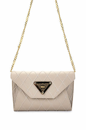 Dolce Kadın Suni Deri Bej Kap Postacı Çanta 1025 248034-1 BN CANTA Y24 BEIGH KAP