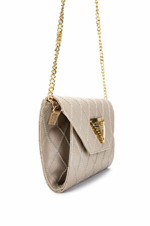 Dolce Kadın Suni Deri Bej Kap Postacı Çanta 1025 248034-1 BN CANTA Y24 BEIGH KAP