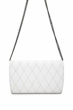 Dolce Kadın Suni Deri Beyaz Kap Postacı Çanta 1025 248034-1 BN CANTA Y24 WHITE KAP