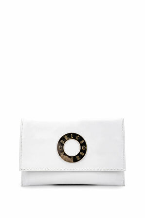 Dolce Kadın Suni Deri Beyaz Postacı Çanta 1025 248029-1 BN CANTA Y24 WHITE