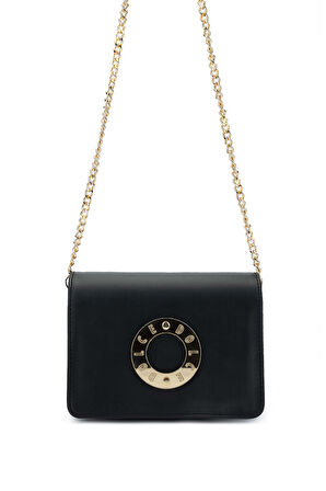 Dolce Kadın Suni Deri Siyah Postacı Çanta 1025 248031-1 BN CANTA Y24 BLACK