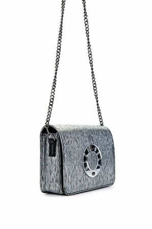 Dolce Kadın Suni Deri Antrasit Postacı Çanta 1025 248031-1 BN CANTA Y24 ATSALI