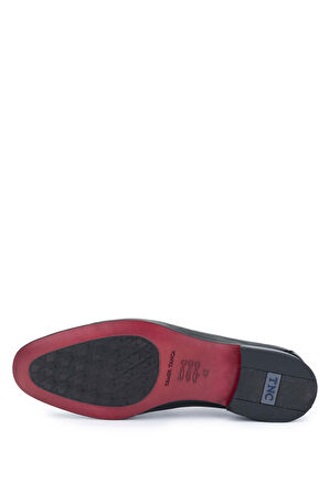 Tamer Tanca Erkek Hakiki Deri Siyah Loafer Ayakkabı 342 8775 ERK AYK Y24 SIYAH GYK