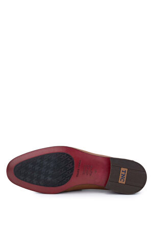 Tamer Tanca Erkek Hakiki Deri Taba Loafer Ayakkabı 342 8775 ERK AYK Y24 TABA GYK