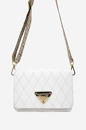 Dolce Kadın Suni Deri Beyaz Kap Postacı Çanta 1025 248056-1 BN CANTA Y24 WHITE KAP