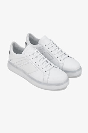 Valmenti Orionex Erkek Beyaz Hakiki Deri Sneakers & Spor Ayakkabı 698 1089-7 ERK AYK Y24