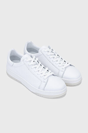 Valmenti Alioth Erkek Beyaz Floter Hakiki Deri Sneakers & Spor Ayakkabı 04 101 ERK AYK Y24